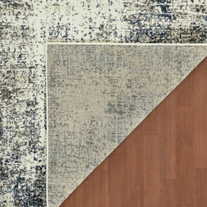 Amer Rugs Allure Contemporary Power-loom Area Rug - Durable, Stylish Design For High-traffic Spaces Gray Blue Polypropylene Alu125176