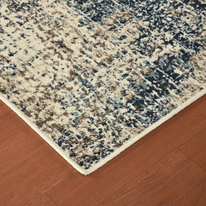 Amer Rugs Allure Contemporary Power-loom Area Rug - Durable, Stylish Design For High-traffic Spaces Gray Blue Polypropylene Alu125176