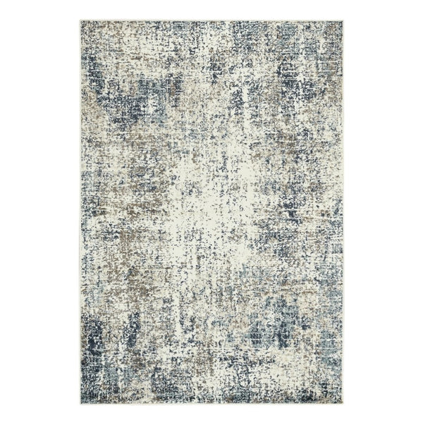 Amer Rugs Allure Contemporary Power-loom Area Rug - Durable, Stylish Design For High-traffic Spaces Gray Blue Polypropylene Alu125176
