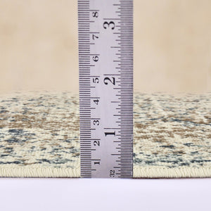 Amer Rugs Allure Contemporary Power-loom Area Rug - Durable, Stylish Design For High-traffic Spaces Gray Blue Polypropylene Alu125176