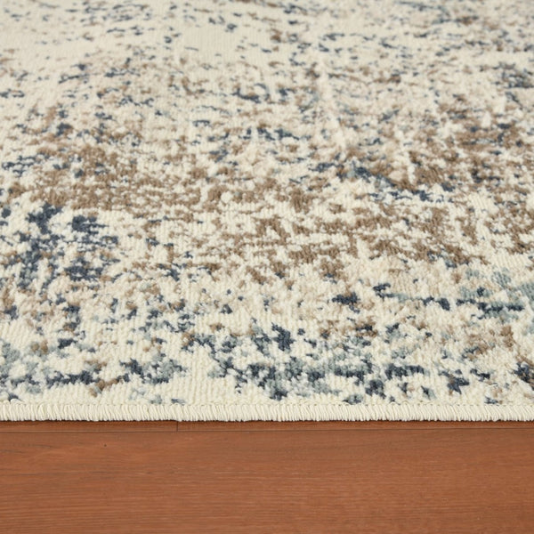 Amer Rugs Allure Contemporary Power-loom Area Rug - Durable, Stylish Design For High-traffic Spaces Gray Blue Polypropylene Alu125176