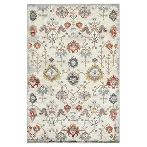 Amer Rugs Allure Classic Bordered Power-loom Area Rug, Vivid Design For High-traffic Comfort And Style Beige Polypropylene Alu85176