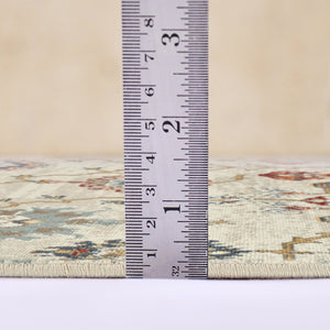 Amer Rugs Allure Classic Bordered Power-loom Area Rug, Vivid Design For High-traffic Comfort And Style Beige Polypropylene Alu85176