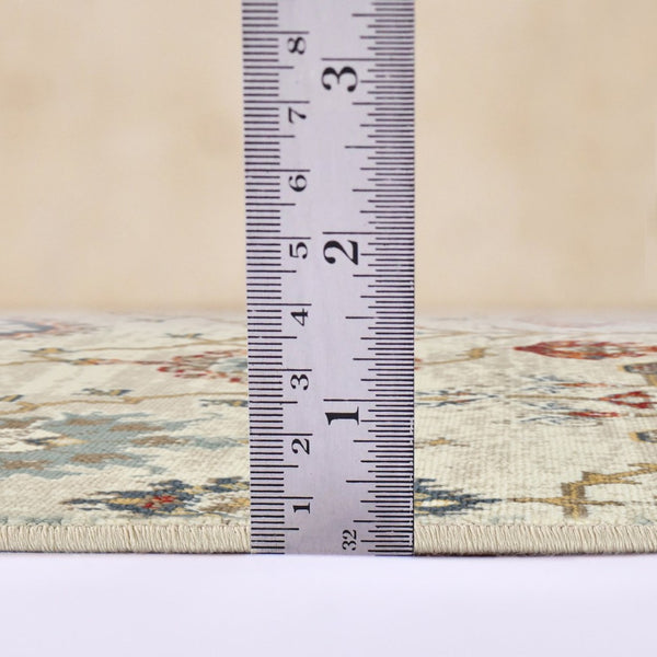 Amer Rugs Allure Classic Bordered Power-loom Area Rug, Vivid Design For High-traffic Comfort And Style Beige Polypropylene Alu85176