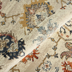 Amer Rugs Allure Classic Bordered Power-loom Area Rug, Vivid Design For High-traffic Comfort And Style Beige Polypropylene Alu85176