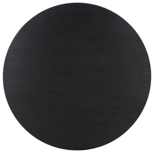 Lailah Round Coffee Table With Solid Bayur Wood Frame And Mdf Okume Top — Timeless, Sturdy Centerpiece