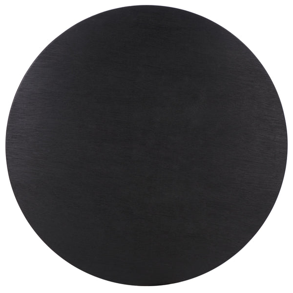 Lailah Round Coffee Table With Solid Bayur Wood Frame And Mdf Okume Top — Timeless, Sturdy Centerpiece