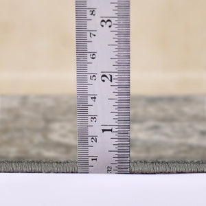 Amer Rugs Alexandria Classic Bordered Power-loom Rug - Durable Comfort In Contemporary Farmhouse Design Walnut Polypropylene Alx110206