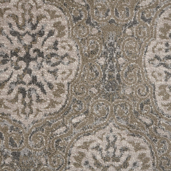 Amer Rugs Alexandria Classic Bordered Power-loom Rug - Durable Comfort In Contemporary Farmhouse Design Walnut Polypropylene Alx110206