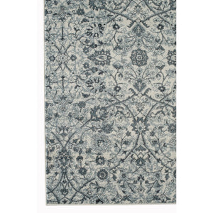 Amer Rugs Alexandria Classic Floral Power-loom Area Rug - Elevate Your Home With Timeless Style And Comfort Light Blue Polypropylene Alx240406