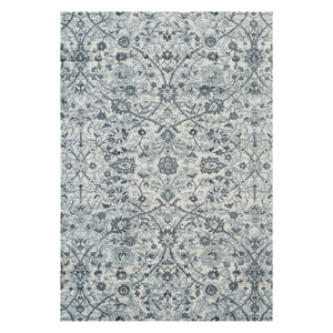 Amer Rugs Alexandria Classic Floral Power-loom Area Rug - Elevate Your Home With Timeless Style And Comfort Light Blue Polypropylene Alx240406