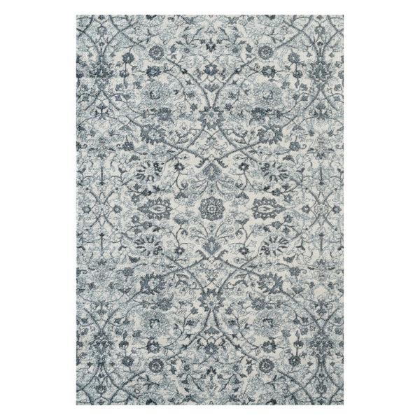 Amer Rugs Alexandria Classic Floral Power-loom Area Rug - Elevate Your Home With Timeless Style And Comfort Light Blue Polypropylene Alx240406
