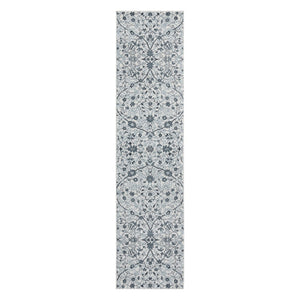 Amer Rugs Alexandria Classic Floral Power-loom Area Rug - Elevate Your Home With Timeless Style And Comfort Light Blue Polypropylene Alx240206