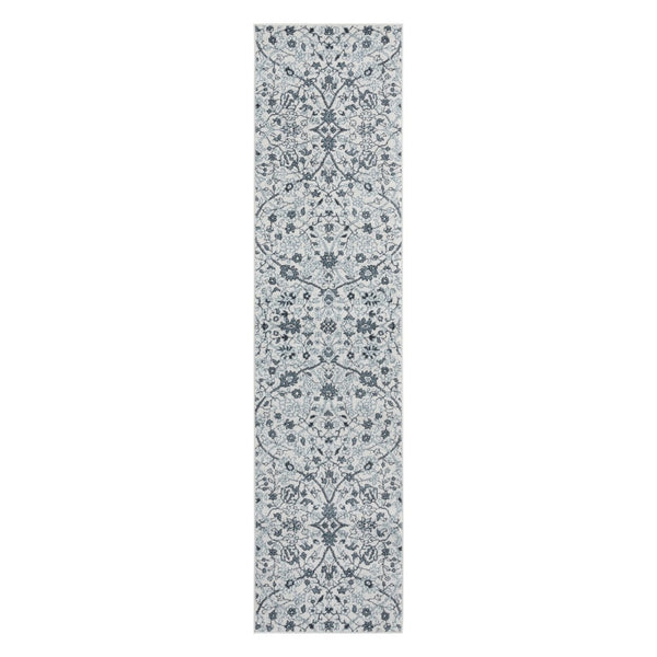 Amer Rugs Alexandria Classic Floral Power-loom Area Rug - Elevate Your Home With Timeless Style And Comfort Light Blue Polypropylene Alx240206