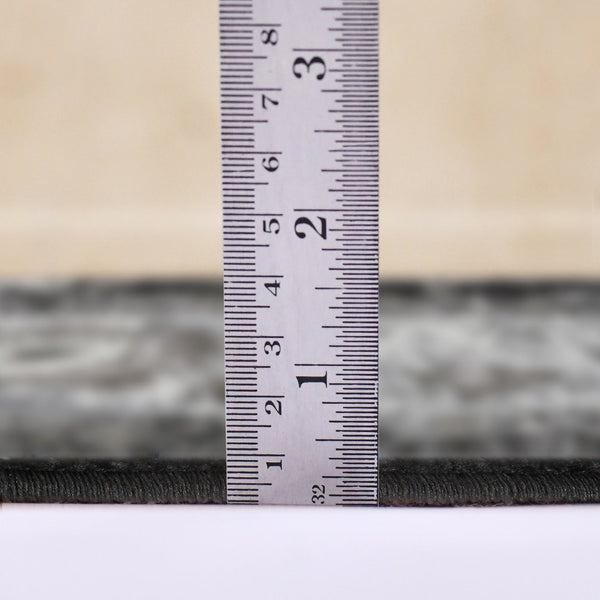 Amer Rugs Alexandria Classic Bordered Power-loom Rug - Durable Comfort In Contemporary Farmhouse Design Black,Ivory Polypropylene Alx440406