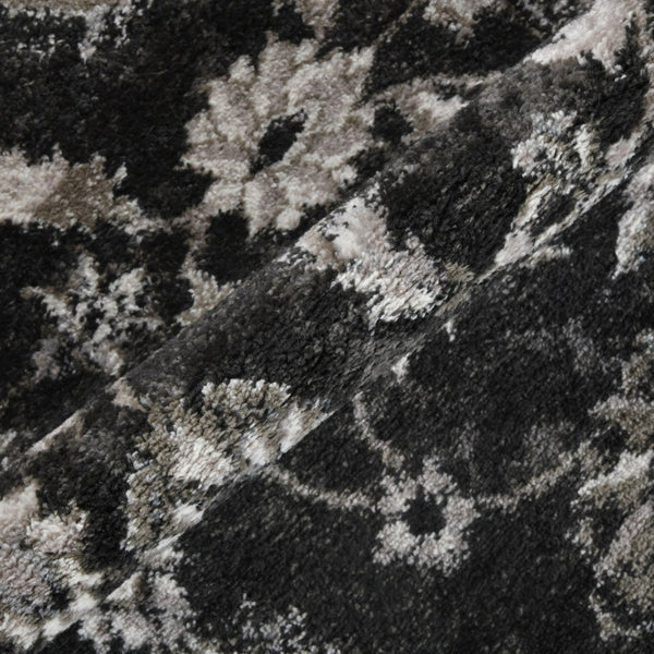 Amer Rugs Alexandria Classic Bordered Power-loom Rug - Durable Comfort In Contemporary Farmhouse Design Black,Ivory Polypropylene Alx440406