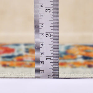 Amer Rugs Alexandria Classic Bordered Power-loom Rug - Durable Comfort In Contemporary Farmhouse Design Ivory,Gold Polypropylene Alx8426103