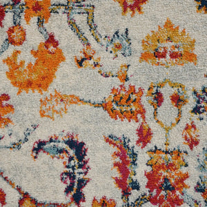 Amer Rugs Alexandria Classic Bordered Power-loom Rug - Durable Comfort In Contemporary Farmhouse Design Ivory,Gold Polypropylene Alx8426103