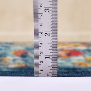 Amer Rugs Alexandria Classic Bordered Power-loom Rug - Durable Comfort In Contemporary Farmhouse Design Navy Polypropylene Alx855176