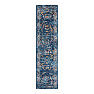 Amer Rugs Alexandria Classic Bordered Power-loom Rug - Durable Comfort In Contemporary Farmhouse Design Navy Polypropylene Alx8526103