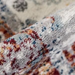 Alexandria Floral Oriental Polypropylene Area Rug Power Loomed Transitional Home Accent Decor