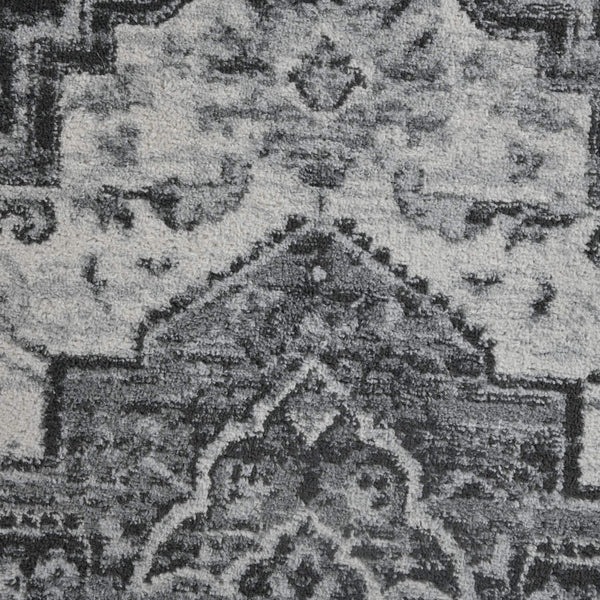 Alexandria Medallion Power Loomed Polypropylene Rug Transitional Style for Living Rooms Hallways