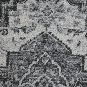 Alexandria Medallion Power Loomed Polypropylene Rug Transitional Style for Living Rooms Hallways