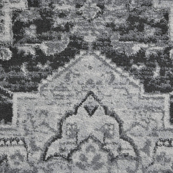 Alexandria Medallion Transitional Polypropylene Rug for Living Rooms and High Traffic Areas