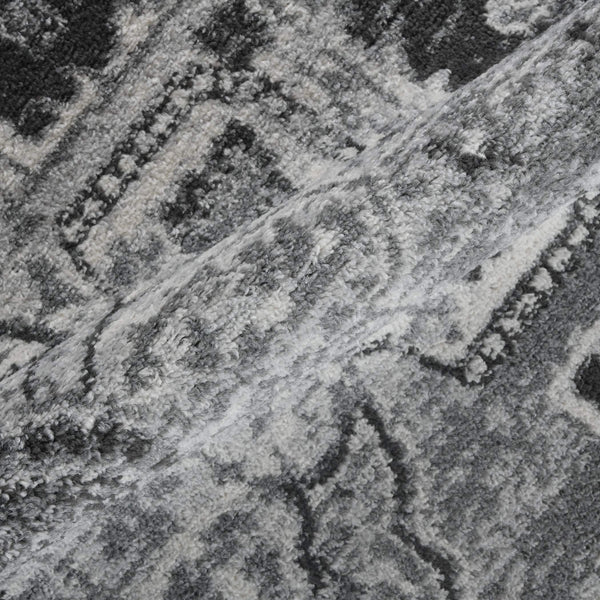 Alexandria Medallion Transitional Polypropylene Rug for Living Rooms and High Traffic Areas