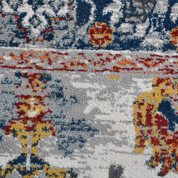 Alexandria Floral Oriental Polypropylene Rug for Living Room Hallway or Dining Spaces