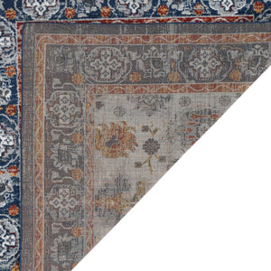 Alexandria Floral Oriental Polypropylene Rug for Living Room Hallway or Dining Spaces