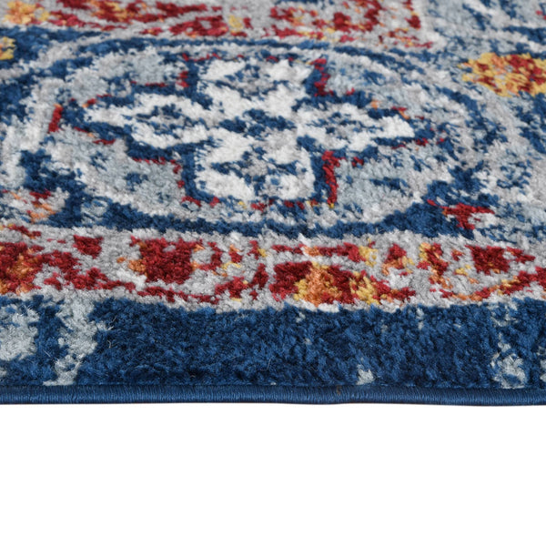 Alexandria Floral Oriental Polypropylene Rug for Living Room Hallway or Dining Spaces