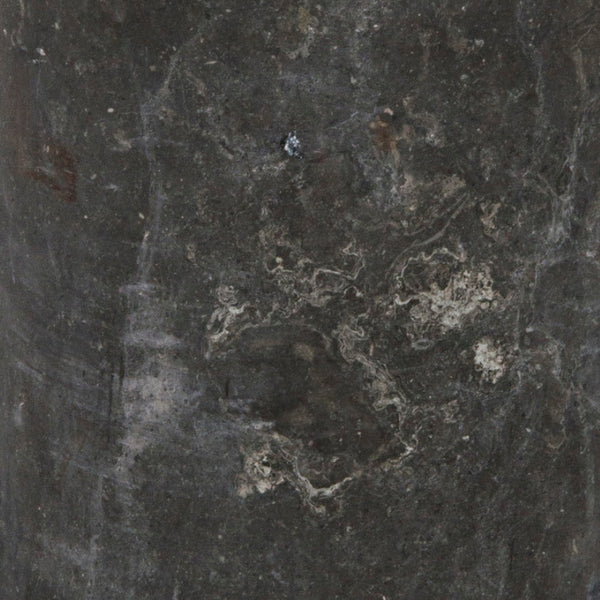 Noir Marble Bookends - Hand-Formed Elegance with Unique Veining for Stylish Home Decor & Organization AM-146BM