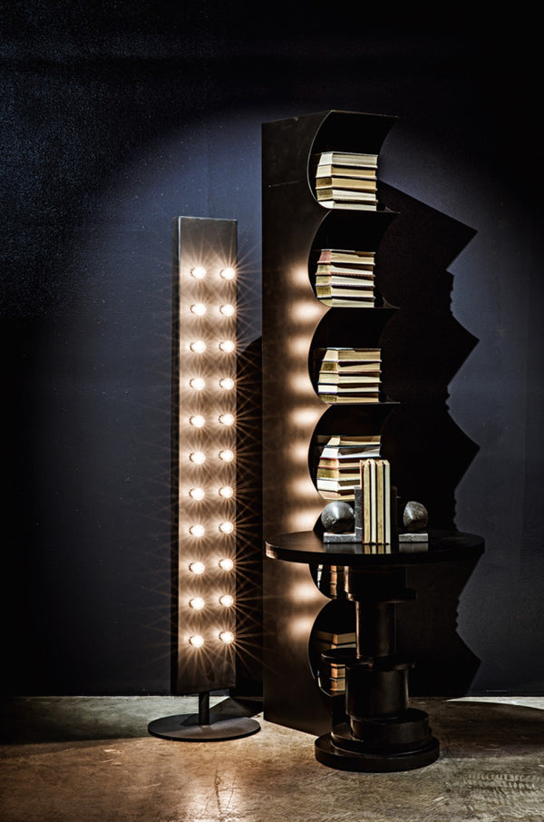 Noir Marble Bookends - Hand-Formed Elegance with Unique Veining for Stylish Home Decor & Organization AM-146BM