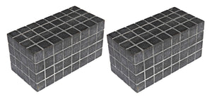 Noir Berlin Black Marble Box Set of 2 - Elegant Catch-Alls with Hand-Etched Design for Organizing Style AM-265BM2