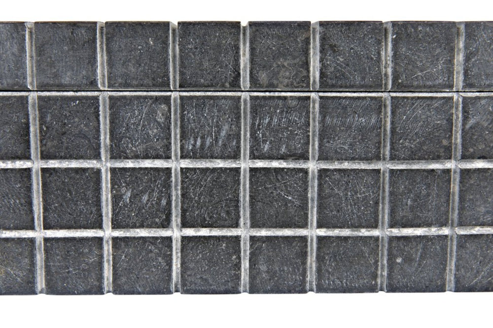 Noir Berlin Black Marble Box Set of 2 - Elegant Catch-Alls with Hand-Etched Design for Organizing Style AM-265BM2