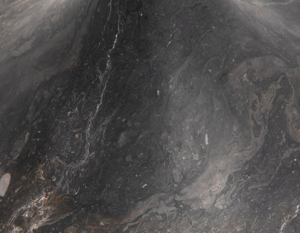 Noir Simone Sculptural Marble Objects, Set of 2 – Elegant Black Decor for Modern Interiors & Displays AM-269BM2