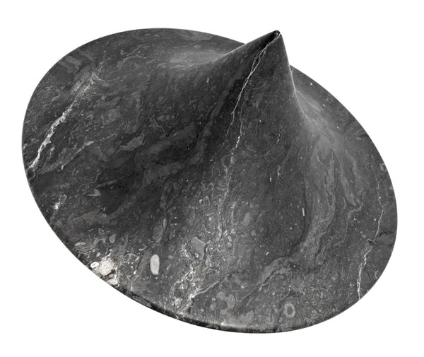 Noir Simone Sculptural Marble Objects, Set of 2 – Elegant Black Decor for Modern Interiors & Displays AM-269BM2