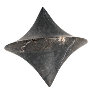 Noir Simone Sculptural Marble Objects, Set of 2 – Elegant Black Decor for Modern Interiors & Displays AM-269BM2