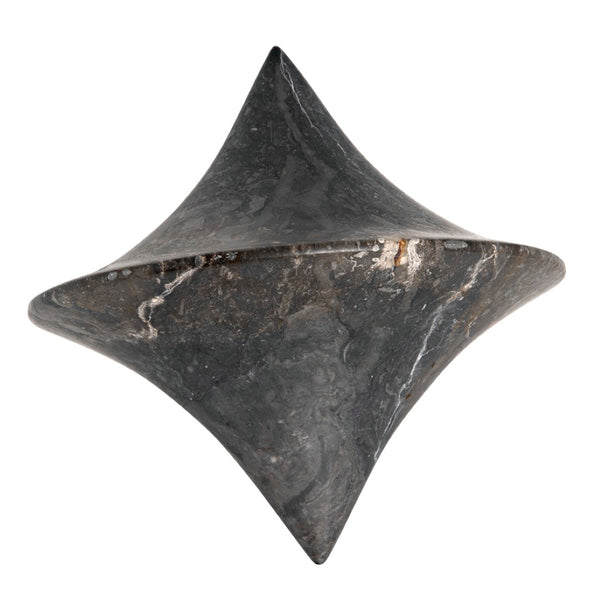 Noir Simone Sculptural Marble Objects, Set of 2 – Elegant Black Decor for Modern Interiors & Displays AM-269BM2