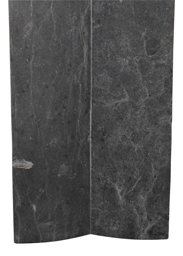 Noir Diana Side Table - Luxurious Black Marble Accent Piece for Modern Living Spaces & Timeless Elegance AM-316BM