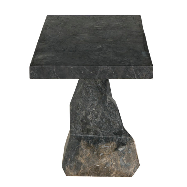 Noir Tilden Console Table - Luxurious Marble Top for Modern Minimalist Entryway or Living Room Decor Black Marble AM-319BM