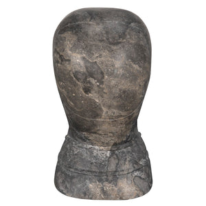 Noir Neo Sculptural Black Marble Accent - Timeless Elegance with Unique Veining for Modern Interiors AM-320BM