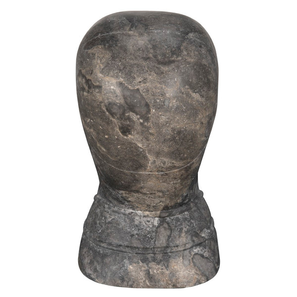 Noir Neo Sculptural Black Marble Accent - Timeless Elegance with Unique Veining for Modern Interiors AM-320BM