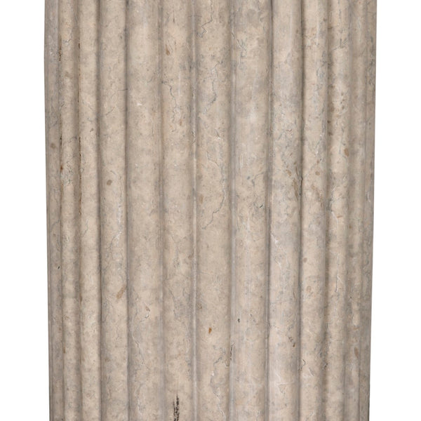 Noir Diva Table: Luxurious White Marble Accent Piece for Timeless Elegance in Modern Interiors AM-327WM