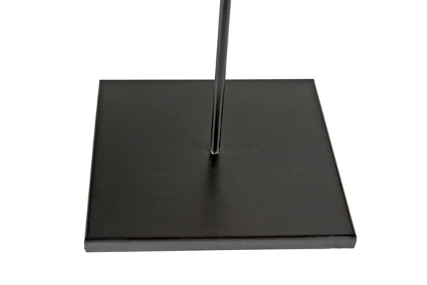 Noir Wood Fossil with Stand – Unique Petrified Wood Sculpture, Handcrafted Accent for Home Décor Display AM-39A