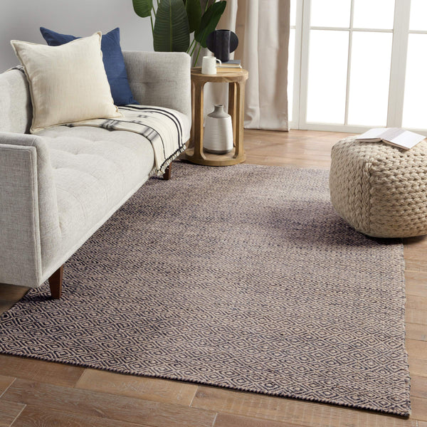 Jaipur Living Jaipur Living Wales Handwoven Wool Jute Flatweave Geometric Rug for Modern Interiors 5' x 8' RUG109408