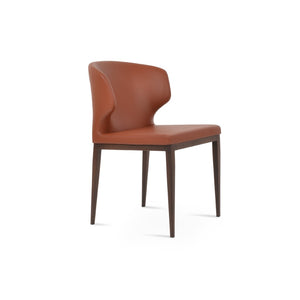 Soho Concept Amed Mw Dining Chair - Stylish Leatherette Seat, Modern Design, 2-year Guarantee, Made In Türkiye! Black  Soho-concept-dining-chair-00157