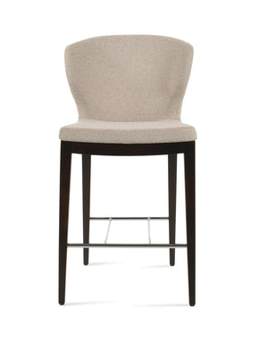Soho Concept Amed Barstools & Counterstools - Stylish Solid Wood With Elegant Fabrics & 10-year Guarantee Choice Beige  Soho-concept-dining-chair-07387
