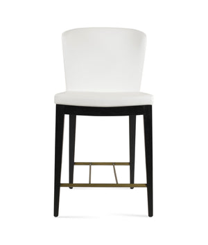 Soho Concept Amed Wood Barstools & Counterstools - Elegant Leatherette Upholstery, 2-year Guarantee, Durable Design Chrome,White  Soho-concept-dining-chair-07383